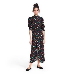 Rixo for Target polk dot ruffle dress